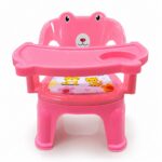 Cute Baby Feeding Chair - Pink - Image 3