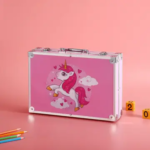145 Pieces Unicorn Art Set - Pink - Image 2