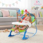 Baby Musical Rocking & Dining Chair - Blue