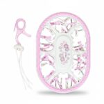 Folding Cloth Clip Hanger 28pcs - Pink - Image 2