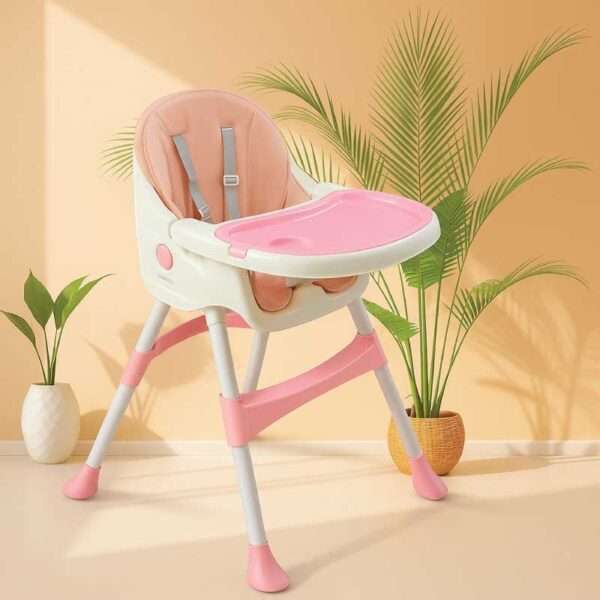 Multifunctional Baby Dining Chair - Pink