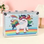 145 Pieces Unicorn Art Set - Blue - Image 3