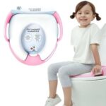Baby High Commode Seat - Pink