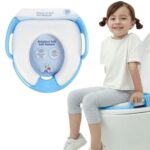 Baby High Commode Seat - Blue