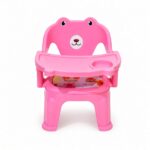 Cute Baby Feeding Chair - Pink - Image 2