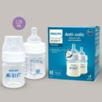 Philips Avent Anti Colic PP Feeder - 0m+125ml - Twin Pack