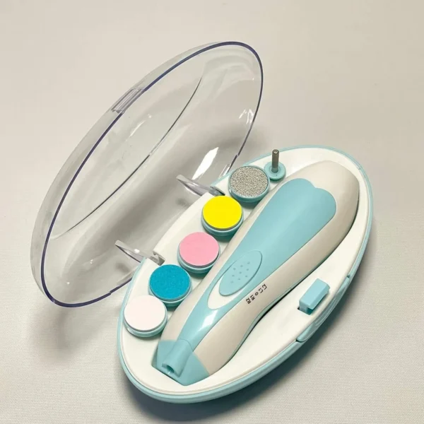 Electric Baby Nail Trimmer - Blue