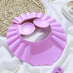 Adjustable Baby Bath Shower Cap - Pink