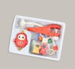 Happy Bed Bell Toy with Music, Light & Remote Function – Pink - Image 3
