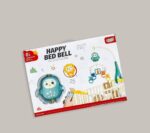 Happy Bed Bell Toy with Music, Light & Remote Function – Blue