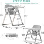 DoDohani Baby Multifunctional Folding High Chair - Image 14