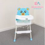 Baobaohao Foldable Adjustable Height Baby Dining Chair - Blue