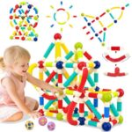 Flexible Retractable Magnetic Stick Building Toy - 40pcs - Image 3