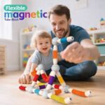 Flexible Retractable Magnetic Stick Building Toy - 40pcs - Image 4