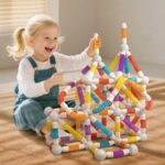Flexible Retractable Magnetic Stick Building Toy - 40pcs - Image 2