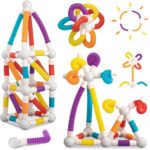 Flexible Retractable Magnetic Stick Building Toy - 40pcs - Image 10