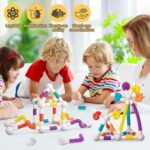 Flexible Retractable Magnetic Stick Building Toy - 40pcs - Image 7