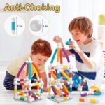 Flexible Retractable Magnetic Stick Building Toy - 40pcs - Image 5