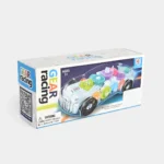Transparent Concept Racing Light Music Car - Image 6