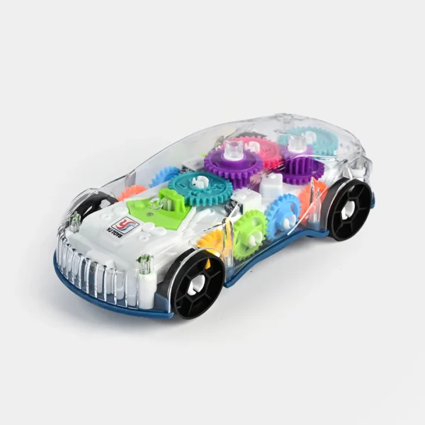 Transparent Concept Racing Light Music Car