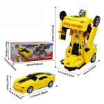 Transformer Robot Car Toy - Yellow - Image 10