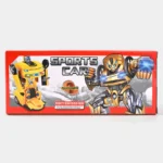 Transformer Robot Car Toy - Yellow - Image 7