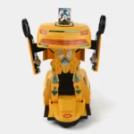 Transformer Robot Car Toy - Yellow - Image 4