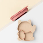 Silicone Weaning Plate Set for Babies - Grey - Image 2