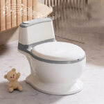 Premium Baby Potty Training Toilet Commode Seat - Grey