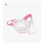 Baby Food Masher Bowl - Pink - Image 3
