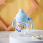 Duck Beak Transparent Cute Design Mum Pot 280ml – Blue - Image 2
