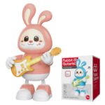Rabbit Guitarist Cute Musician Toy - Pink - Image 4