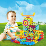 Anti-Dou Paradise 100 Pcs Electric Gear Building Blocks