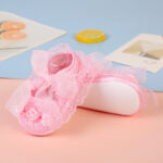 Baby Flower Shoes For Girls - Pink - Image 4