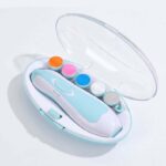 Electric Baby Nail Trimmer - Blue - Image 2