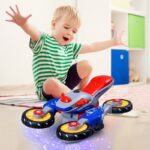 360 Degree Motor Transformer Rotating Toy Bike
