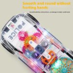 Transparent Concept Gear Police Car Toy - Image 4
