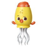 Rechargeable Dancing Octopus Toy With Music & LED Lights - Yellow - Image 9