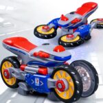 360 Degree Motor Transformer Rotating Toy Bike - Image 3