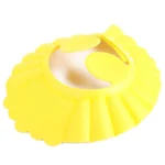 Adjustable Baby Bath Shower Cap - Yellow - Image 5