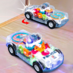 Transparent Concept Gear Police Car Toy - Image 7