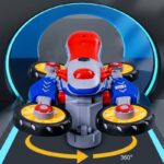 360 Degree Motor Transformer Rotating Toy Bike - Image 4