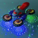 360 Degree Motor Transformer Rotating Toy Bike - Image 6