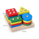 Wooden Shape Sorter Educational Toys - Image 7