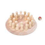 Wooden Color Match Memory Chess Board Game - Image 5