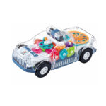 Transparent Concept Gear Police Car Toy - Image 2