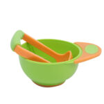 Baby Food Masher Bowl Full Colour - Green - Image 2