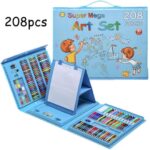 Painting Drawing Supper Mega Art Set 208 Pcs - Blue - Image 2