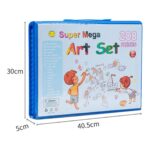 Painting Drawing Supper Mega Art Set 208 Pcs - Blue - Image 9
