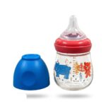 Rovco Wide Neck Glass Feeder 150ml - Blue - Image 3